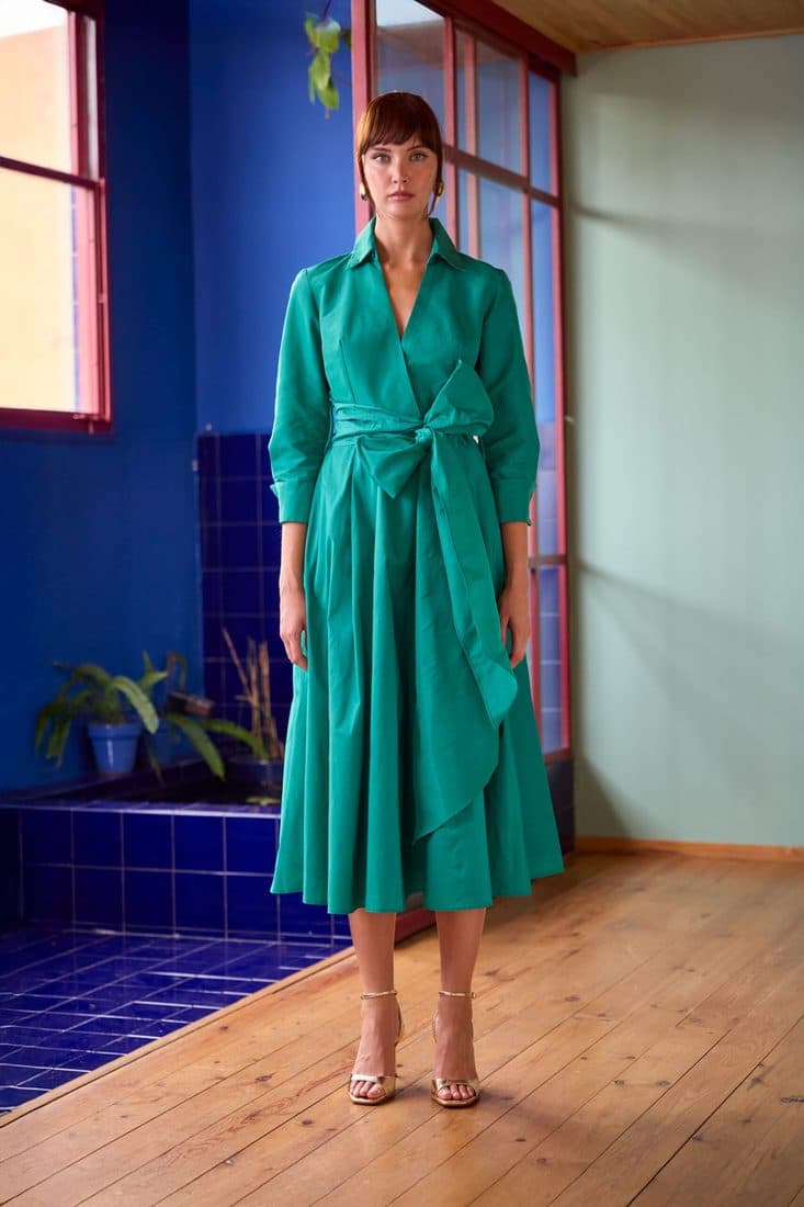 Vestido Camisero Esmeralda